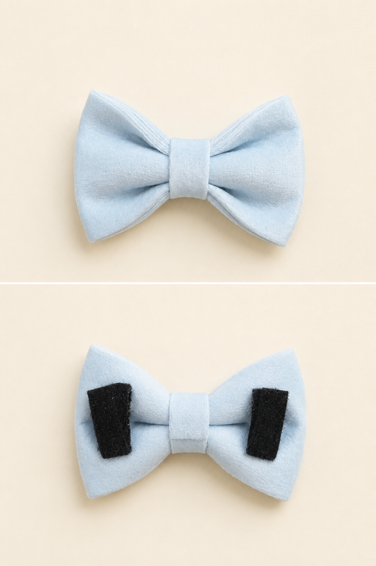 Bow Tie - Powder fiocco per collare da cane Trendy Tails