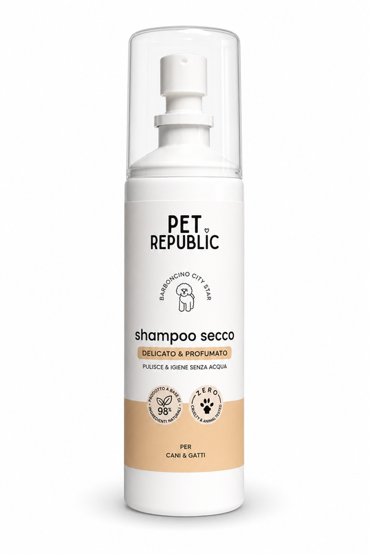 SHAMPOO A SECCO SPRAY BARBONCINO - Pet Republic