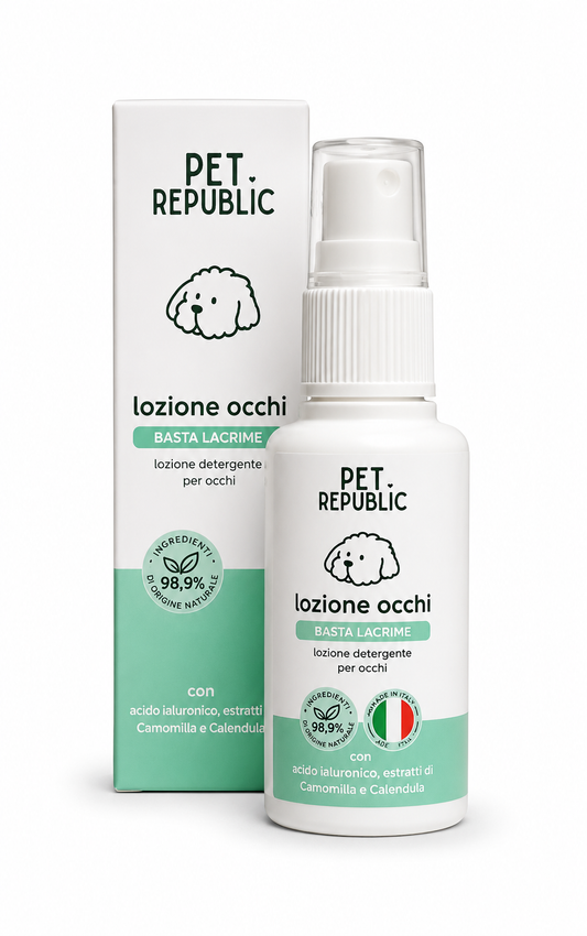 BASTA LACRIME Detergente occhi - Pet Republic