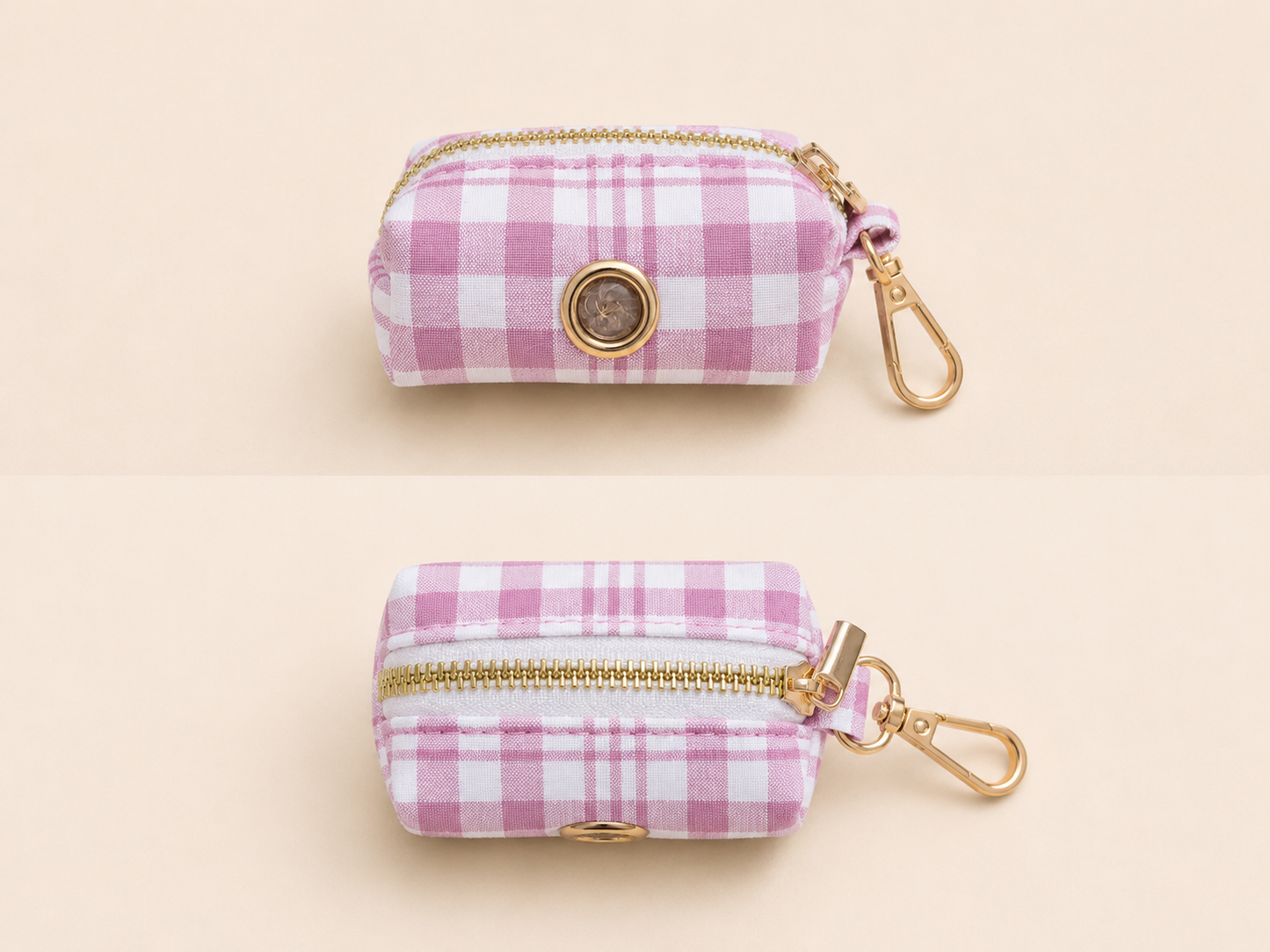 Pop Bag - Rose Tartan