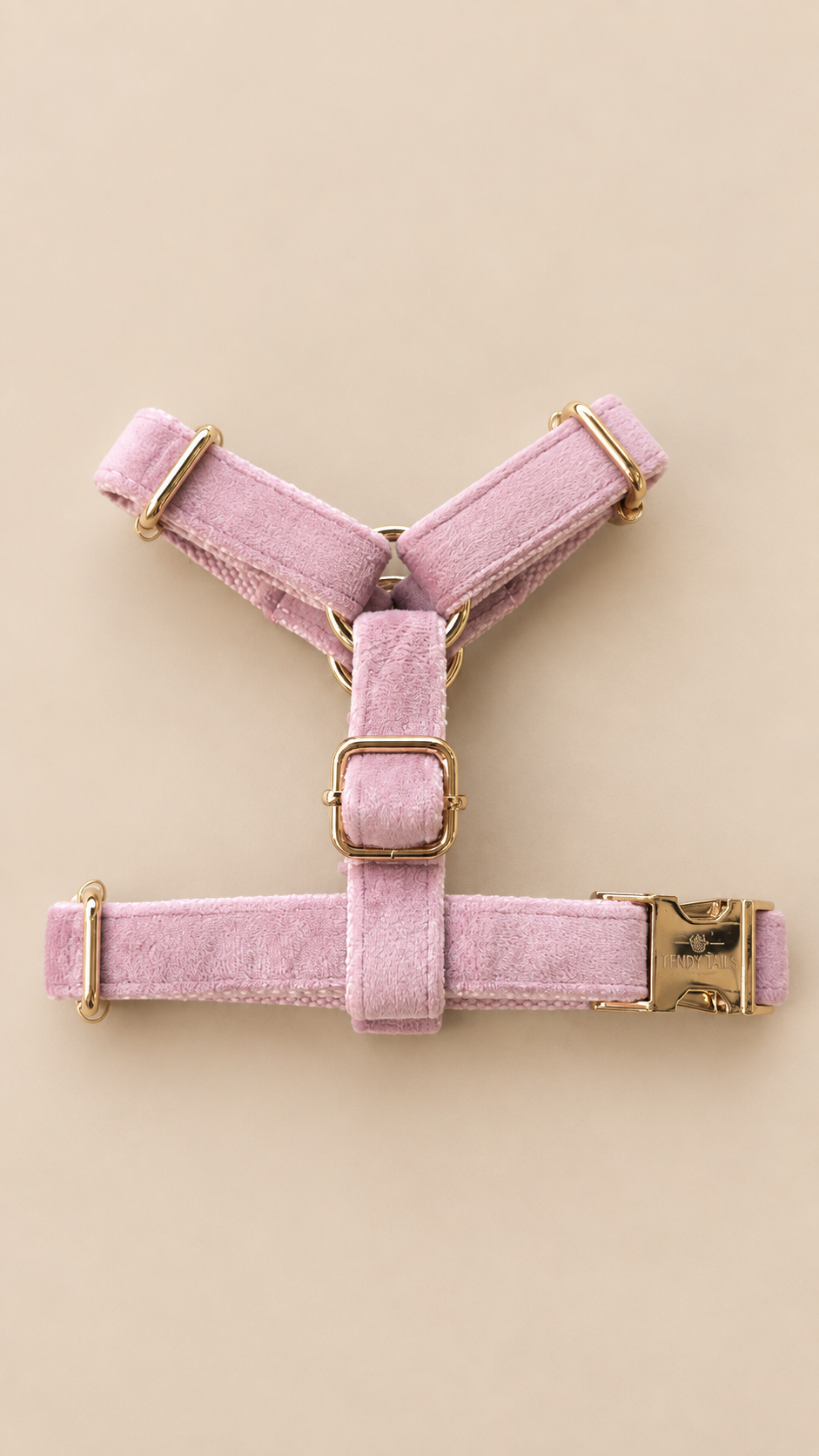 Essential Chic - Blush (Pettorina) pettorina regolabile per cani piccoli Trendy Tails