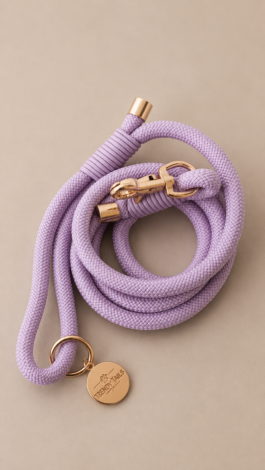 Soft Rope - Rose guinzaglio in corda per cani Trendy Tails